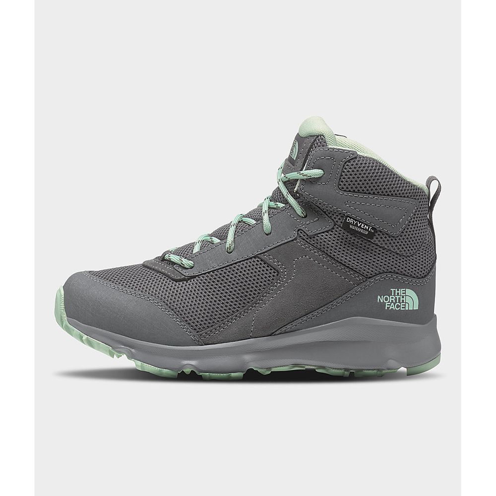 The North Face Boots Boys Australia - The North Face Jr. Hedgehog Hiker Ii Mid Wp Grey (TVS-091236)